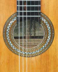 Salvador Ibanez classical guitar 1928 restoration
